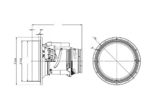 LWIR Continuous Zoom Lens 20-100mm/F1.0 MAX-ILWL20100-8